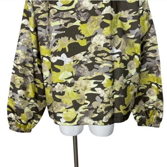 Nike Sportswear Jacket Womens 1X Floral Army Camo Full Zip Track 90s DM3307-325 - Picture 9 of 9